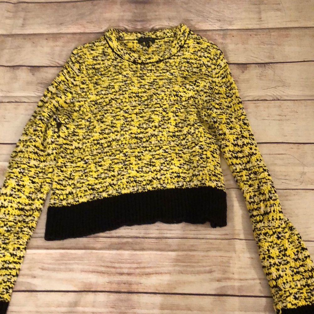 Rag & Bone Yellow And Black Sweater. Size Large. - image 4